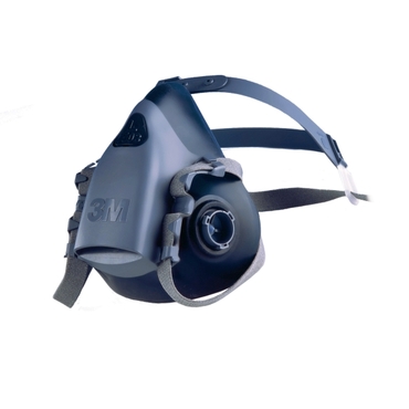 Demi-masque de protection respiratoire réutilisable, série 7500 sans filtre